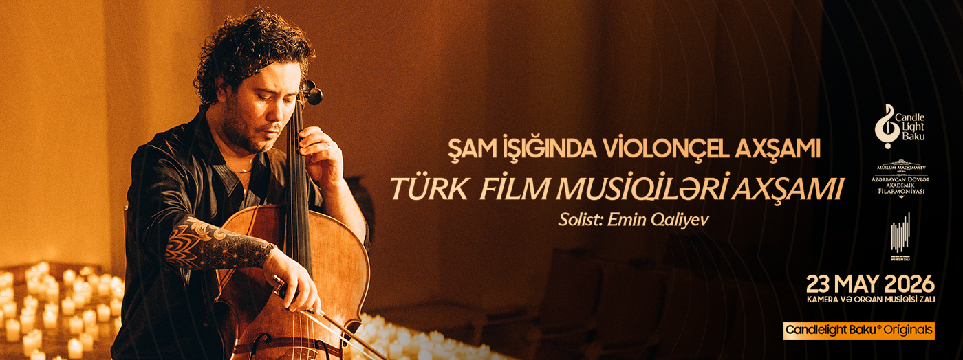 Turkish Film Music Evening. Candlelight concert. Candlelight Baku.