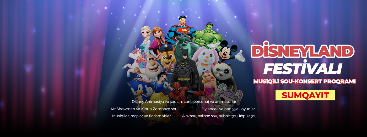 Disneyland Festival Sumqayitda