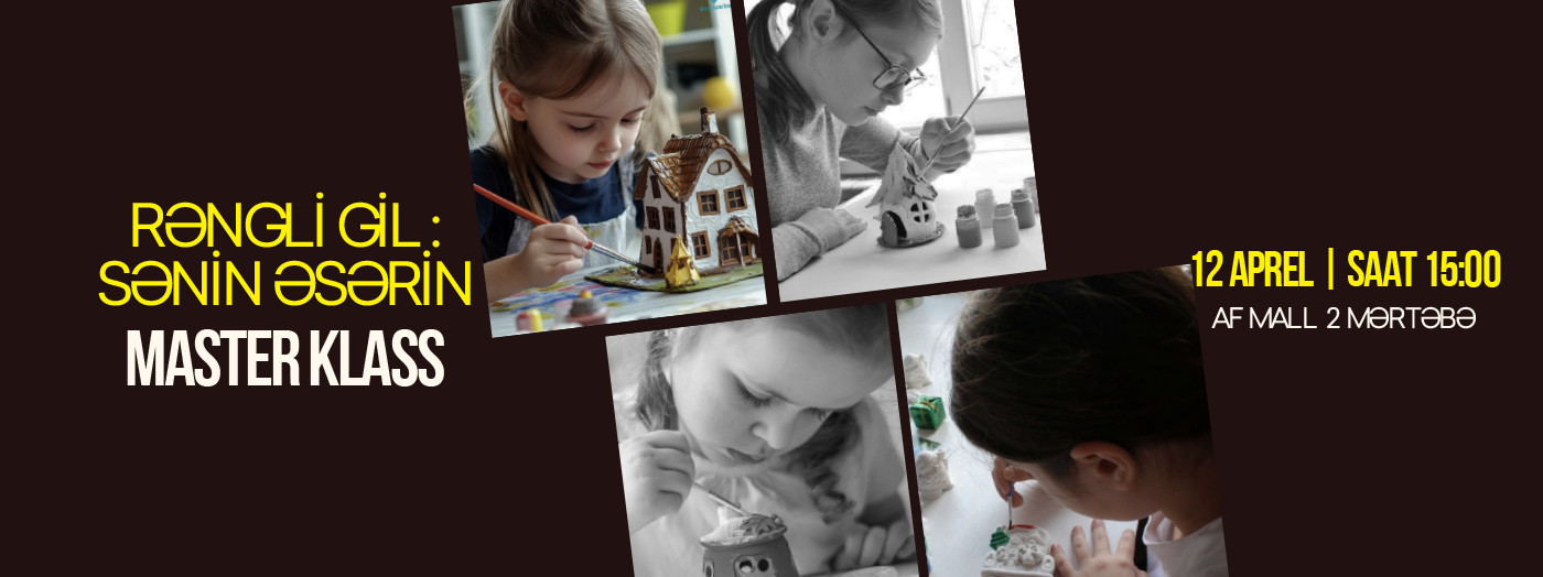 Kids’ Workshop “Colorful Clay”