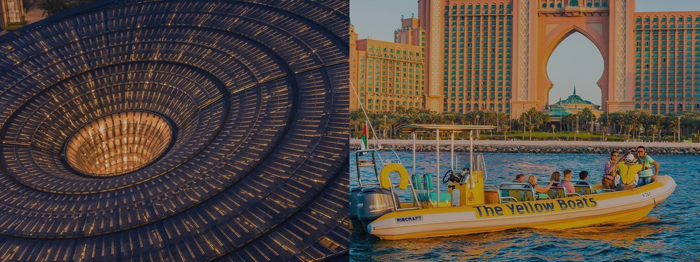 Expo 2020 Dubai - The Yellow Boats 60 mins Atlantis Tour Entry Ticket