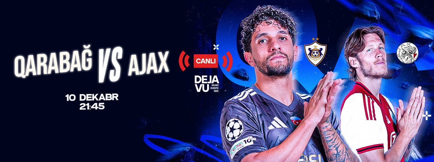 Qarabağ FK – Ajax | Прямая трансляция