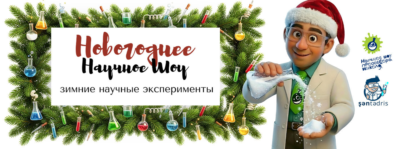 Новогоднее Научное Шоу!