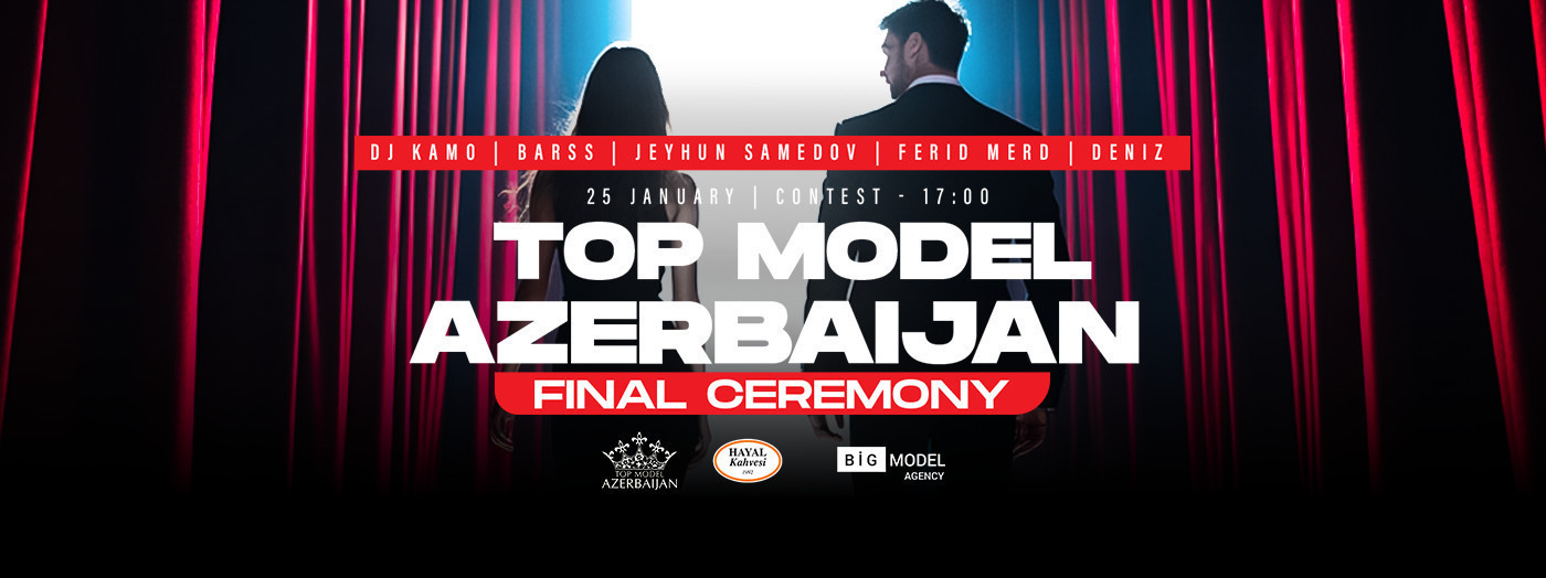 Final ceremony of the contest "Top Model of Azerbaijan"