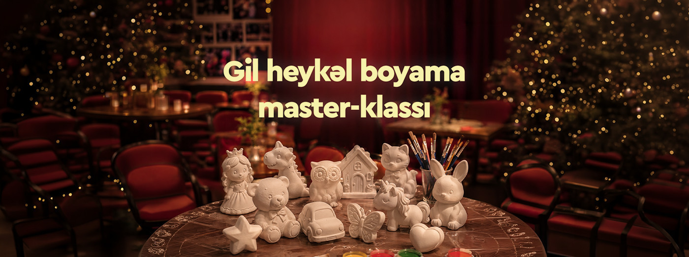 Gil heykəl boyama master-klassı