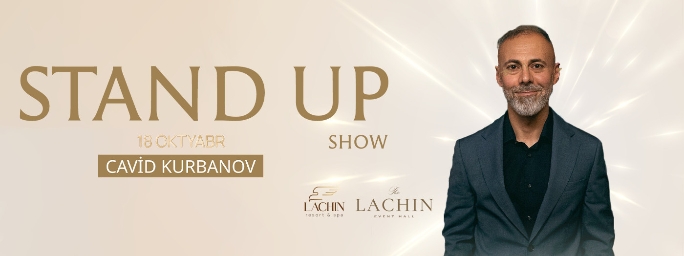 Cavid Kurbanov Stand Up show Lachin Resort & Spa-da