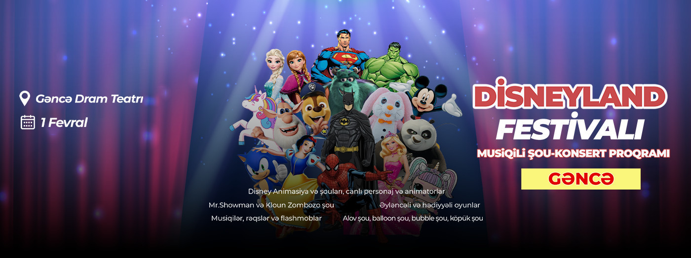 Disneyland Festival in Ganja