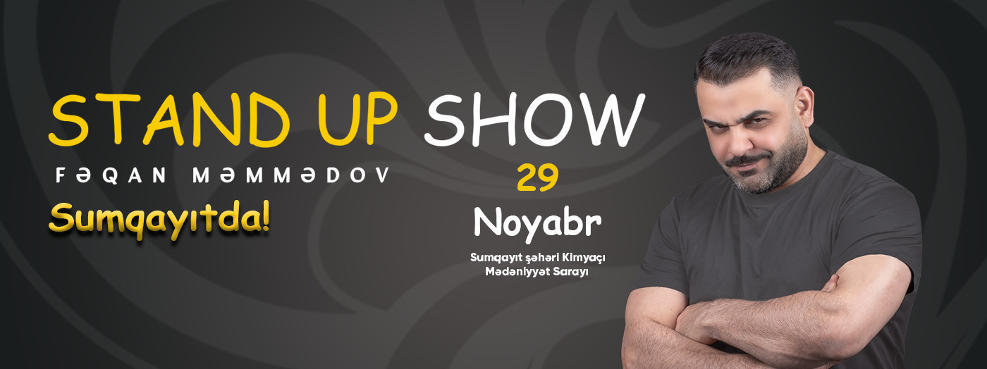 Fəqan Mammadov "Stand-Up Show" - Sumgayit