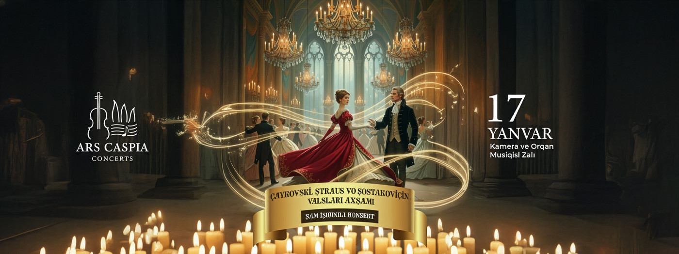 Вечер вальсов Чайковского, Штрауса, Шостаковича. Концерт при свечах. Ars Caspia Ensemble
