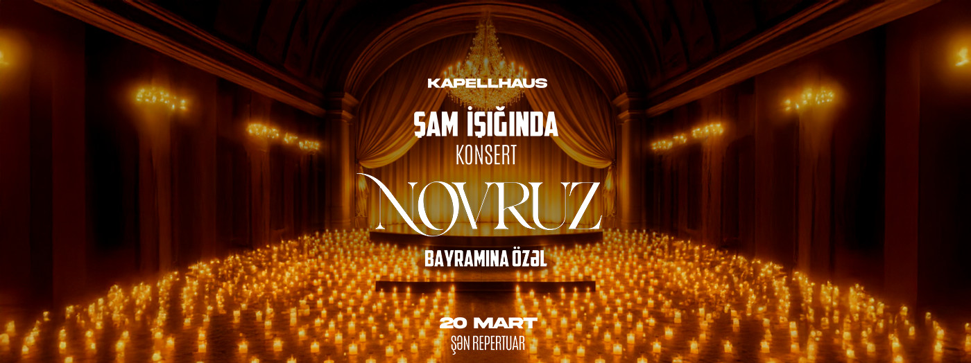 Şam işığında konsert Novruz bayramına özəl