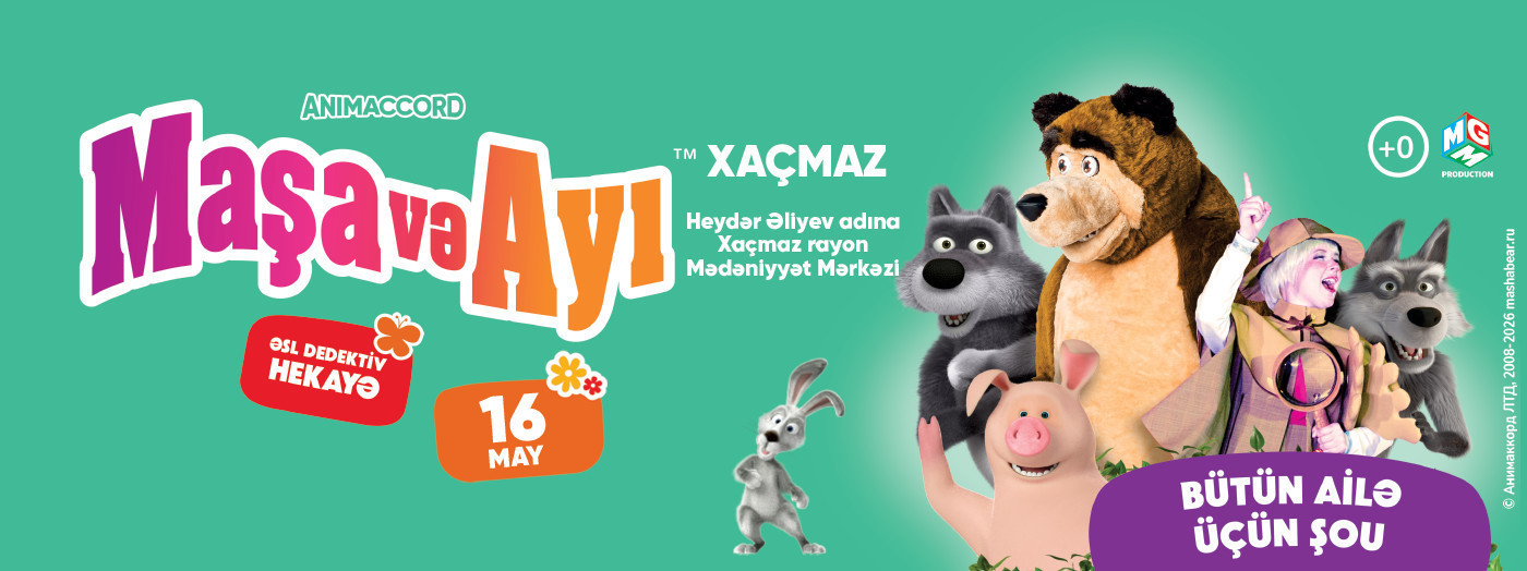 Maşa və Ayı. Əsl detektiv hekayə - Xaçmaz