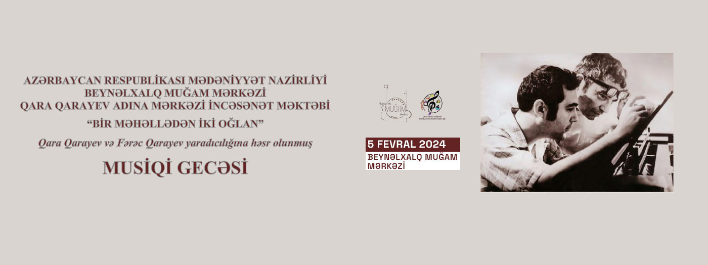 Bir məhəllədən iki oğlan