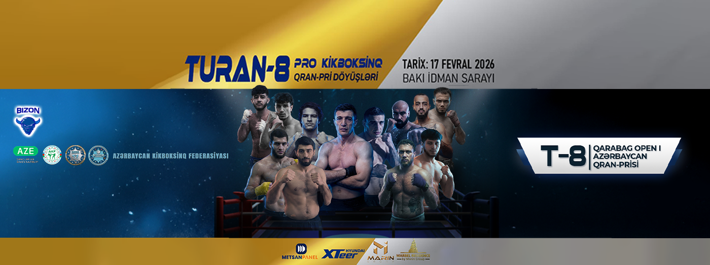 TURAN-8. PRO Kikboksinq. Qran-pri döyüşləri