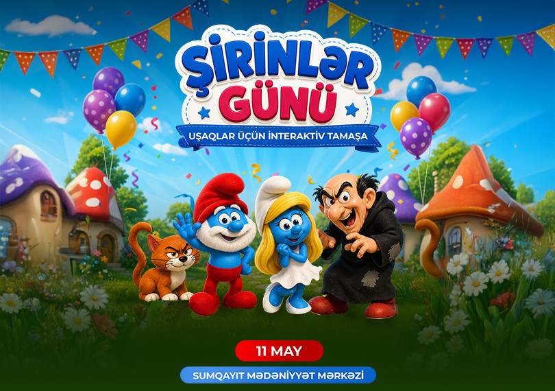 Şirinlər Günü Sumqayıtda
