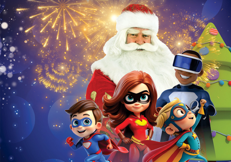 Superheroes Save the New Year!