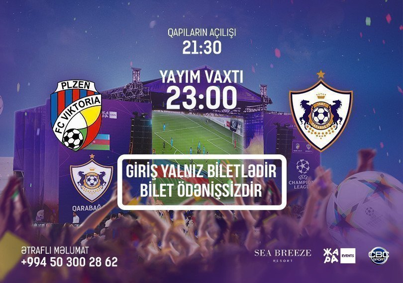 FC Viktoria Plzeň - Qarabağ FK CANLI YAYIM