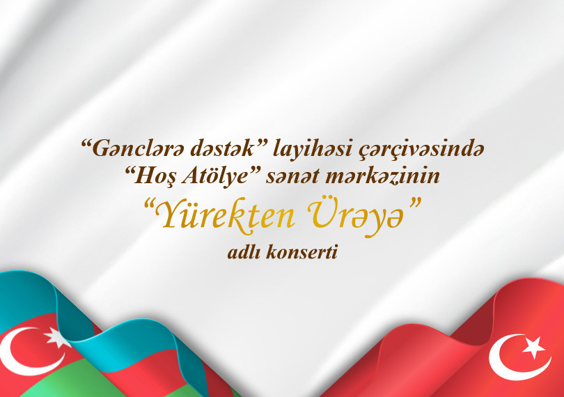 The concert titled "From Heart to Heart" by the art center "Hoş Atölye" within the framework of the "Support for Youth" project