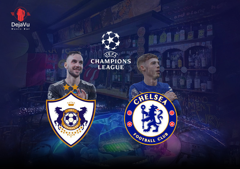 Qarabağ FK – Chelsea FC UEFA Champions League Football broadcast