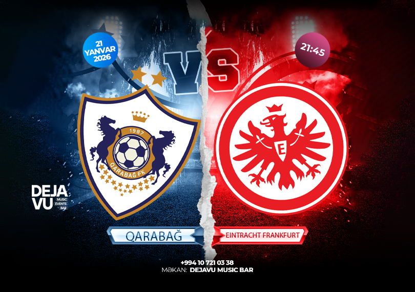 Canlı Yayım | Qarabağ vs Eintracht Frankfurt