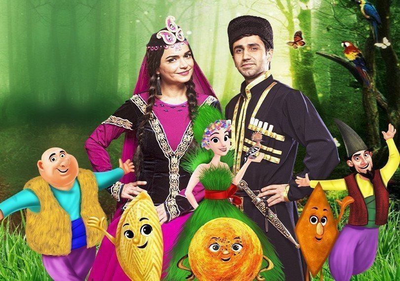 NOVBAHAR uşaqlar üçün Novruz bayramı müziklı