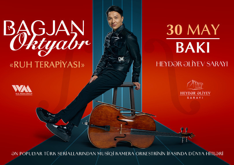 Bagjan Oktyabr "Ruhun Terapiyası" konsert proqramı ilə