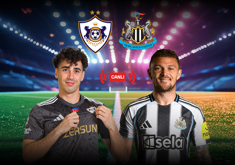 Football broadcast // Qarabağ FK vs Newcastle United FC