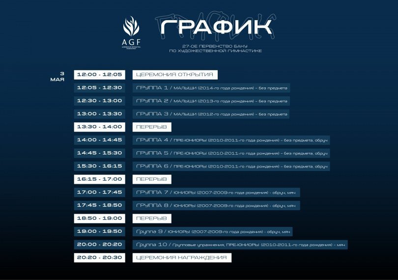 Bədii gimnastika üzrə 27-ci Bakı Birinciliyi