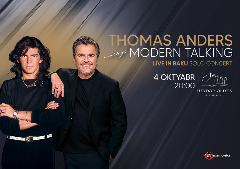Thomas Anders sings MODERN TALKING