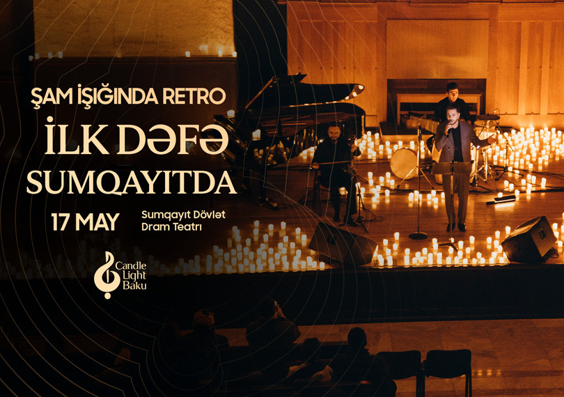 Şam işığında Retro gecəsi Sumqayıt l Candlelight Baku