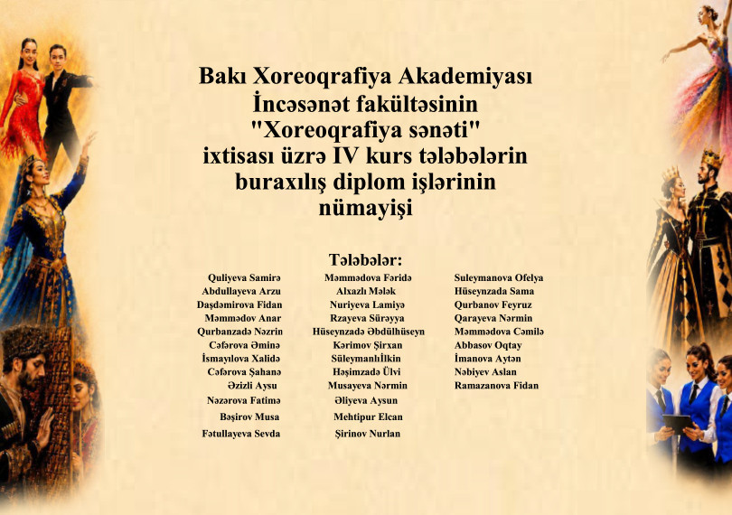 Bakı Xoreoqrafiya Akademiyası diplom nümayişi