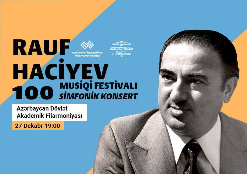 Rauf Hacıyev – 100 ADSO Dirijor: F.İbrahimov Solist:C.Seyidova