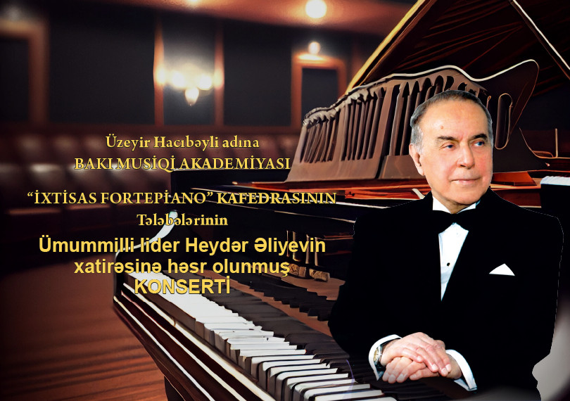 İxtisas fortepiano kafedrasının tələbələrinin konserti