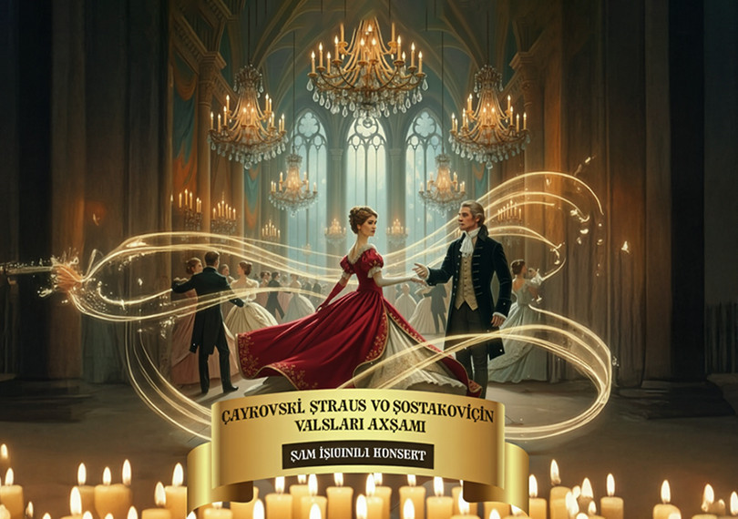 Вечер вальсов Чайковского, Штрауса, Шостаковича. Концерт при свечах. Ars Caspia Ensemble