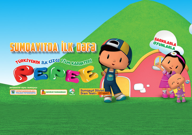 Впервые в Сумгаите " PEPEE Şarkılarla Oyunlarla "