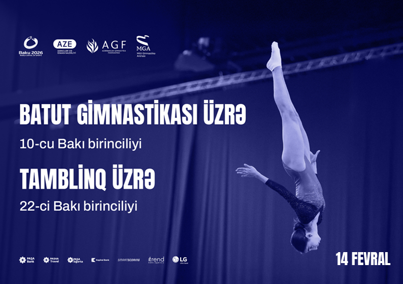 Batut gimnastikası üzrə 10-cu Bakı birinciliyi və tamblinq üzrə 22-ci Bakı birinciliyi