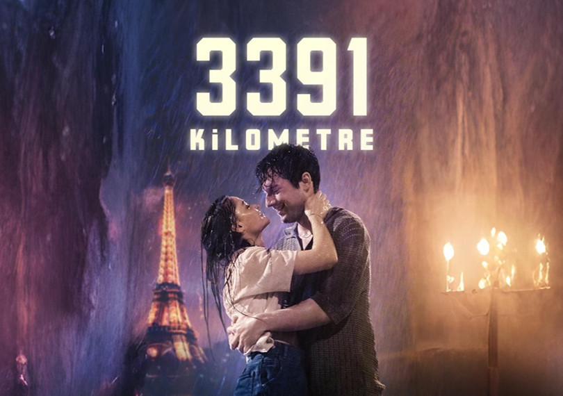 3391 kilometers