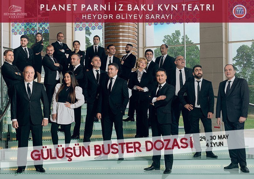 Planet Parni iz Baku "Gülüşün buster dozası"
