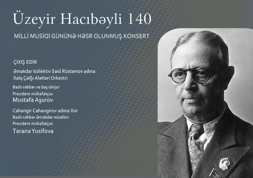 Milli musiqi gününə həsr olunmuş konsert