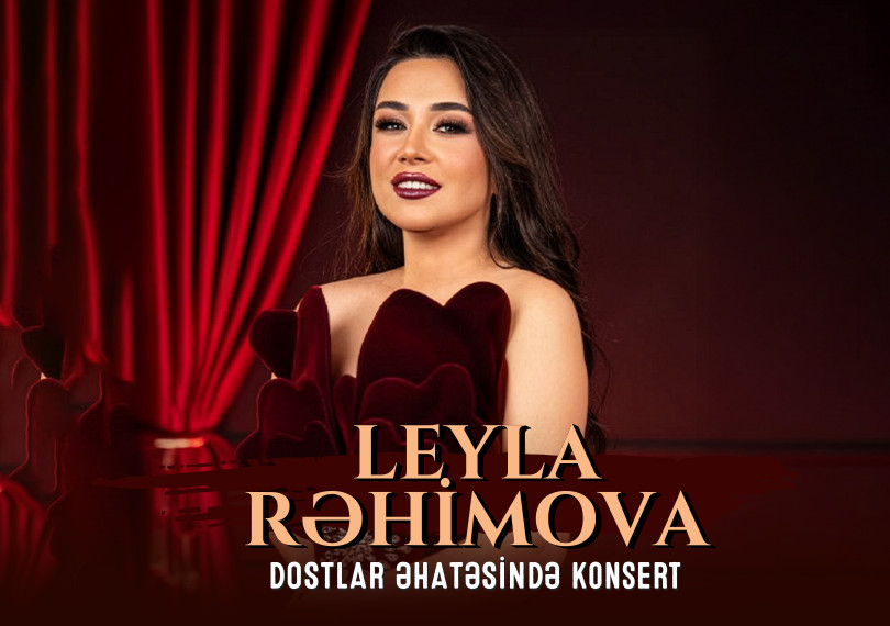 Leyla Rəhimova dostlar əhatəsində