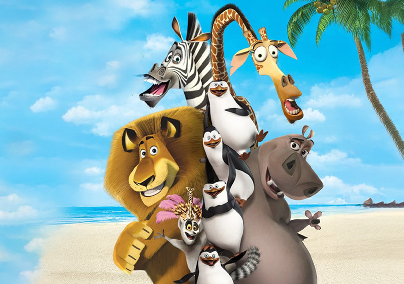 Screening of the animated film "Madagascar"