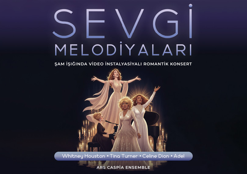 Legendary melodies of love: romantic сandlelight concert with video installations. Ars Caspia Ensemble