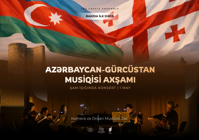 An evening of Azerbaijani-Georgian music. Candlelight concert. Ars Caspia Ensemble