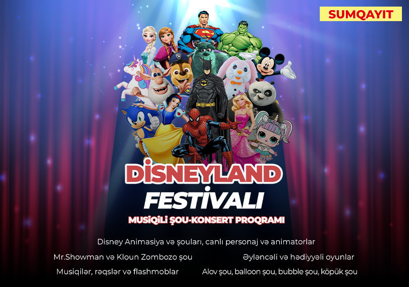 Disneyland Festival Sumqayitda