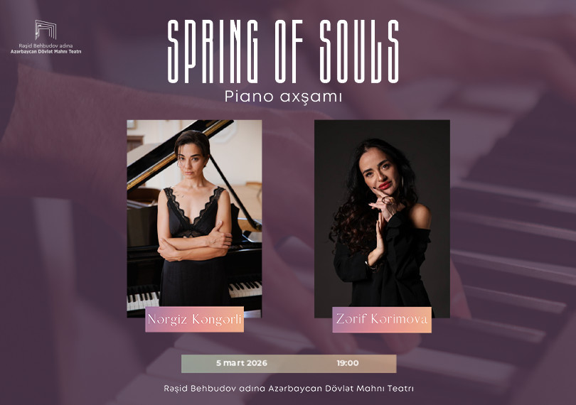 “Spring of Souls” – Piano axşamı