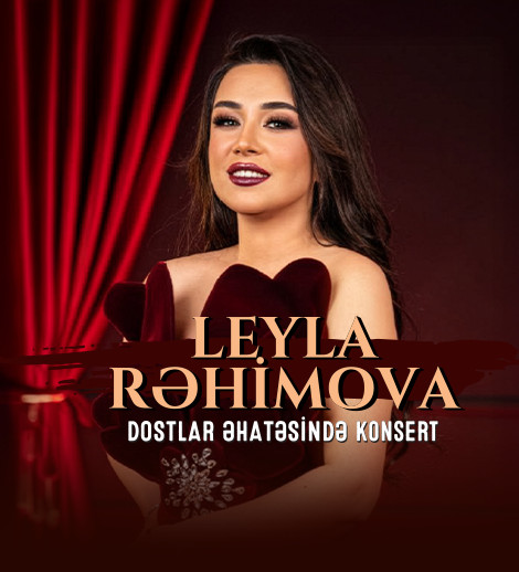Leyla Rəhimova dostlar əhatəsində