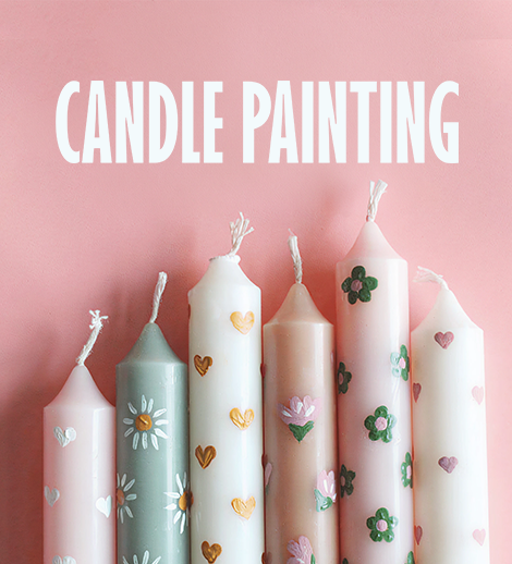 Роспись свечей