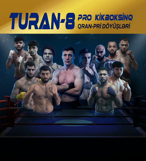 TURAN-8. PRO Kikboksinq. Qran-pri döyüşləri