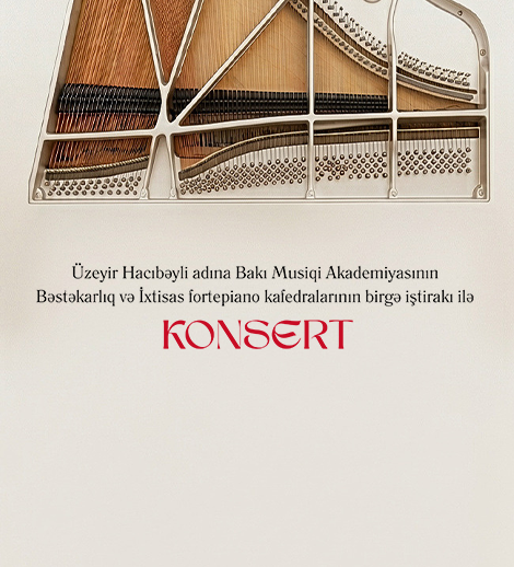 Bəstəkarlıq və İxtisas fortepiano kafedrasının birgə konserti