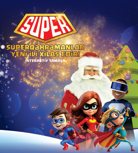 Superqəhrəmanlar Yeni ili xilas edir!