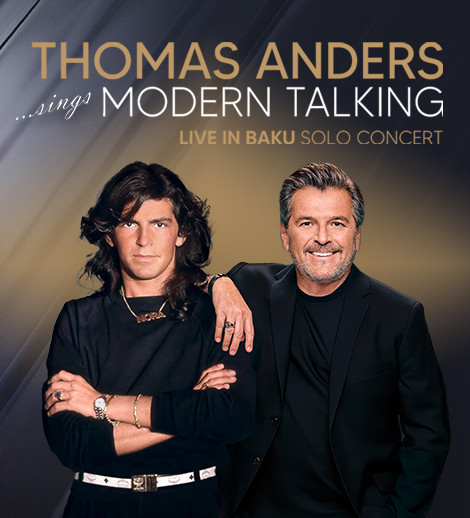 Thomas Anders sings MODERN TALKING