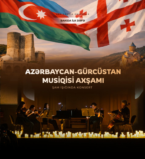 An evening of Azerbaijani-Georgian music. Candlelight concert. Ars Caspia Ensemble